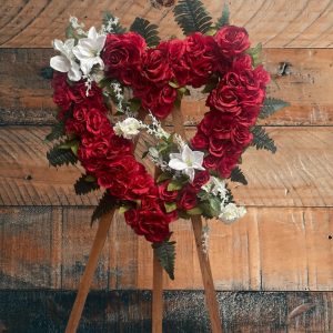 Red Rose Heart Cover Photo