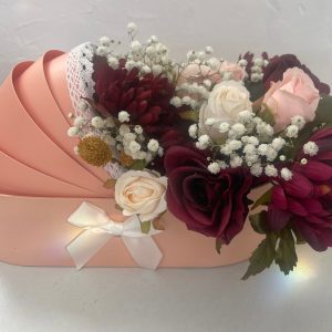 Baby Flower Basket Cover Photo