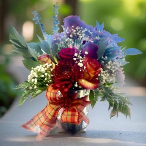 Fall Harvest Mason Jar Arrangement Cover Photo