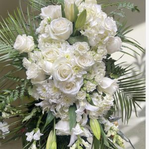 Snowy Funeral arrangement Cover Photo