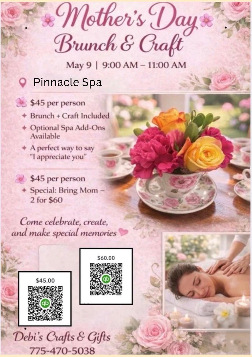 Mother's Day Brunch & Craft Cover Photo