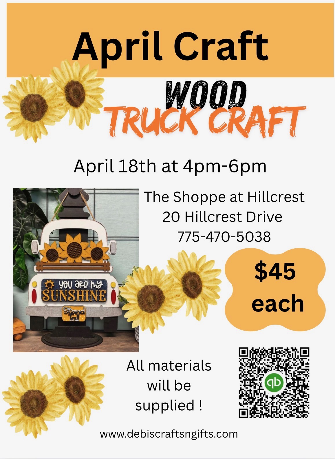 April Craft WOOD TRUCK CRAFT Cover Photo