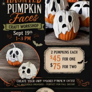 Haunted Pumpkin Faces Workshop Cover Photo