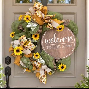 Sunflower Wreath cover photo
